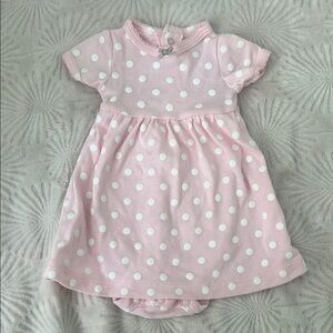Carter's Pink and White Polka Dot Newborn Outfit